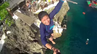 NIkki's Cliff Jumping -  Ariel's Point, Boracay