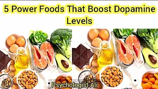 5 Power Foods That Boost Dopamine Levels/dopamine kaise badyaye hindi me/ Neurotransmitter.