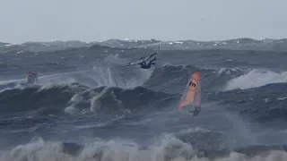 Windsurfing Stormswell @ IJmuiden 291017