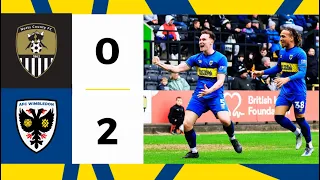 Notts County 0-2 AFC Wimbledon 📺 | Balmer brilliance seals victory 💪 | Highlights 🟡🔵