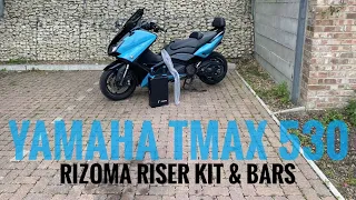 Yamaha tmax 530 rizoma riser kit & bars fitting