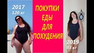 Похудела на 29 кг Покупки еды для похудения или Что я покупаю при похудении