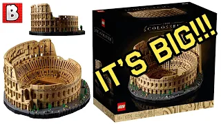 BIGGEST LEGO SET! Colosseum Revealed! | LEGO News