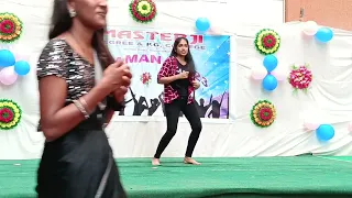 freshers party dance  at master ji clg