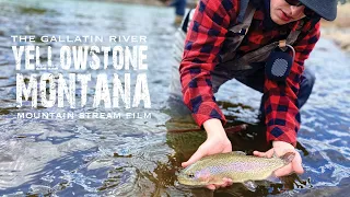 YELLOWSTONE JUMPERS - Fly Fishing the GALLATIN RIVER in MONTANA