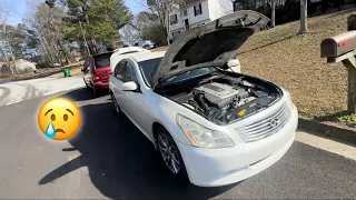 My Infiniti G35 May Be Done For!! Engine Knocking??