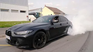 J'ai carto ma ///M3.....(les pneus ont explosés)