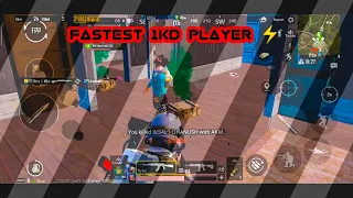 FASTEST 1KD PLAYER ⚡ | PUBG MOBILE | BEASTBOY