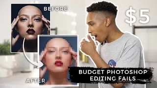 I Paid A Stranger $5 To Edit My Professional Photo | Photoshop Fail