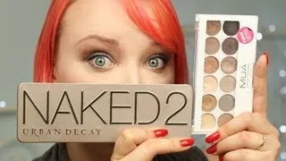 Urban Decay Naked 2 kontra MUA Undress Me Too