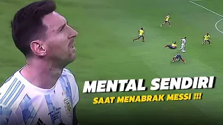 SEMUA MENTAL !!! Lihat yang Terjadi Saat Para Pemain Columbia Menabrak Leo Messi !!