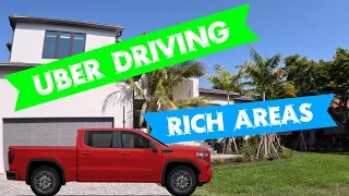 Uber Driving In Rich Areas Of Sarasota Islands - Longboat Key