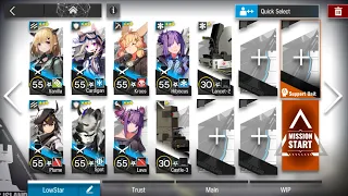 [Arknights] MN-EX-5 Challenge Mode Low Rarity 9 Ops