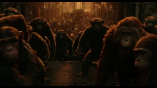 Dawn of the Planet of the Apes 2014 Ending Scene HD