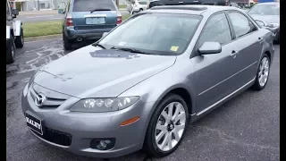 *SOLD* 2007 Mazda 6 S Grand Touring V6 Walkaround, Start up, Tour and Overview