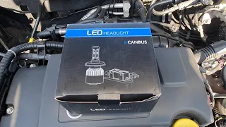 Easy Opel/Vauxhall Insignia facelift LED headlight installation (5 min job)