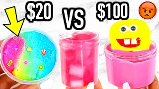$20 VS $100 MYSTERY SLIME BOX! Which Is Worth It?!?