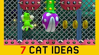 7 Cat Ideas - Super Mario Maker 2