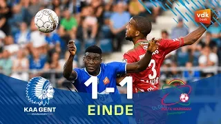 🎬KAA Gent - Zulte Waregem: 1-1