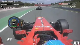 TOP 15 F1 FERNANDO ALONSO STARTS ONBOARD