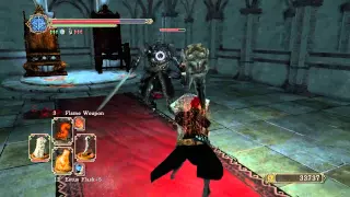 Dark Souls 2 Twin Pursuers Fight (solo melee)