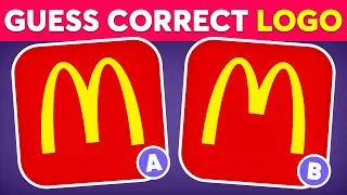 Guess The Correct Logo ✅ Logo Quiz 2024 | Monkey Quiz 🐵🎮