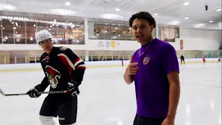 Sneaking Onto a Ice Hockey Rink!