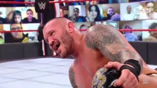 Randy Orton vs Aj Styles - WWE RAW 08/03/2021 en español