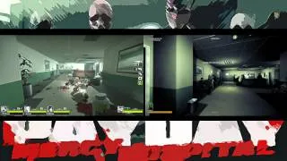 Mercy Hospital side-by-side comparison L4D2 & PayDay : the heist