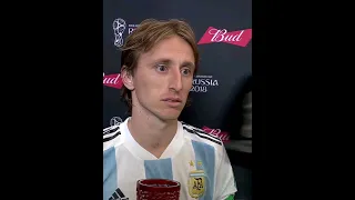 Luka Modric In Argentina Jersey