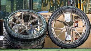 BC forged EH-T02 ขอบ21 คู่ยาง Toyo Proxes Sport