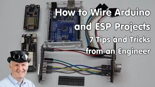 #231 7 Tricks on how to wire your Project (e.g. Arduino, ESP8266, ESP32) Dupont wires