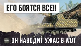 ЭТОГО ИГРОКА БОЯТСЯ ВСЕ В WORLD OF TANKS!!!