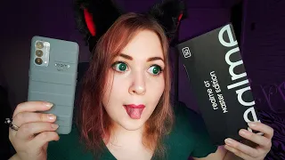 ASMR ОБЗОР REVIEW AND EXPERIENCE OF USING Realme GT Master Edition ♥ + comparison with competitors