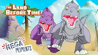 Run! It's A Sharptooth! 🏃💨 | The Land Before Time | 1 Hour Compilation | Mega Moments