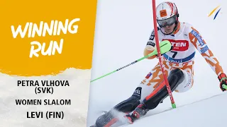 Vlhova equals Shiffrin with 6th Slalom win at Levi | Audi FIS Alpine World Cup 23-24