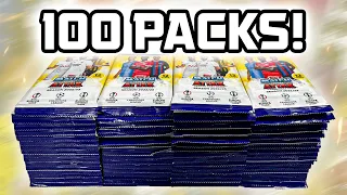 Opening *100 PACKS* of MATCH ATTAX 2022/23!! (1200 cards!!)