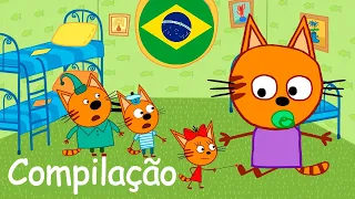 Kid-E-Cats em Portugues | Coleção dos episódios mais legais de 2020 | Desenhos para crianças TOP 10