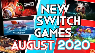 16 COOL LOOKING Nintendo Switch Games Coming August 2020 | RetroWolf88