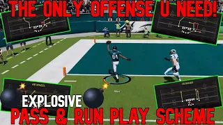 MOST OVERPOWERED OFFENSE💪 in Madden NFL 22! Run Plays, Pass Plays & 1 Play TDs vs Any Defense! Tips