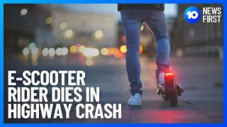 Electric Scooter Rider Dies On Highway | 10 News First