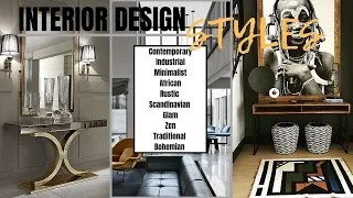 10 INTERIOR DESIGN STYLES | DISCOVER YOUR INTERIOR DESIGN STYLE | PART 1 | HOME DECOR