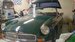 MGB Bermuda Hardtop Pulley Test