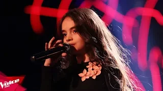 Sajana - Send my love | The Blind Auditions | The Voice Kids Albania 2018