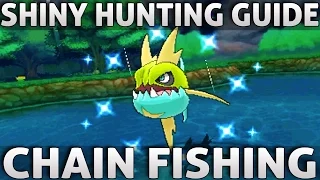 Pokemon ORAS: Shiny Hunting Guide | Chain Fishing (Omega Ruby Alpha Sapphire)