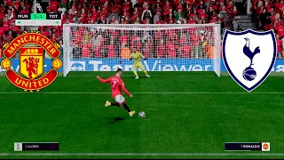 Premier League | MANCHESTER UNITED vs TOTTENHAM | [Penalty shootout] FIFA 23