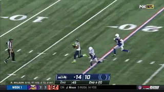 Tyler Lockett 69 yard touchdown Seahawks vs. Colts