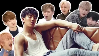 MONSTA X fanboys over Shownu Compilation