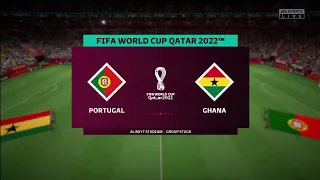 FIFA 23 | Portugal vs Ghana - FIFA World Cup Qatar 2022 | Gameplay