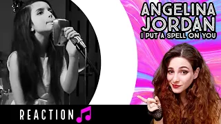 First Time Listening - ANGELINA JORDAN - I Put A Spell On You